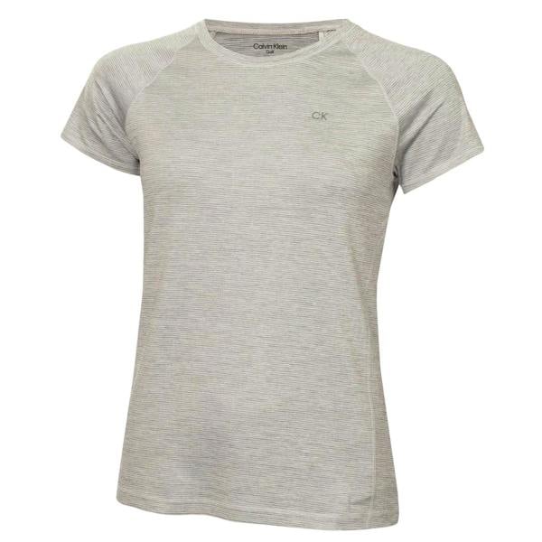 Calvin Klein Womens/Ladies Golf T-Shirt - Silver - 