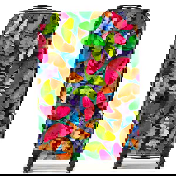 Warren Reed Rainbow Butterflies Suitcase