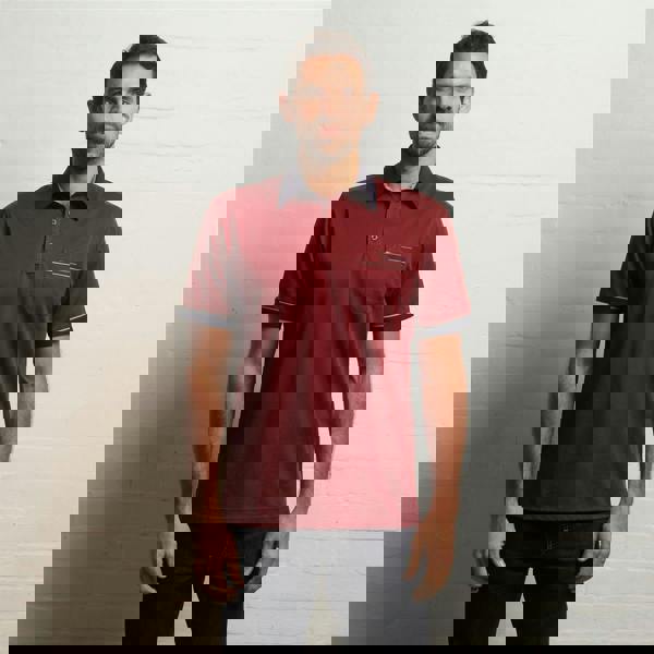 Gabicci G00X62 Short Sleeve Jersey Shirt Gabicci Classic MULBERRY