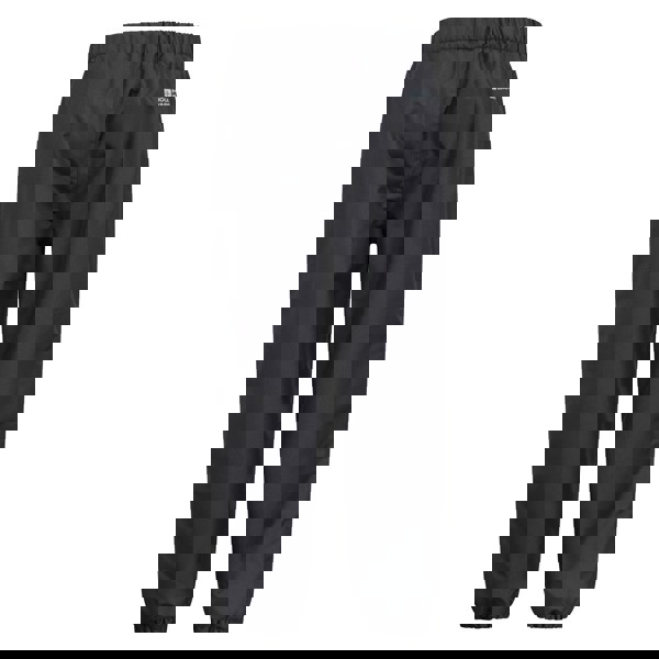 Mountain Warehouse Kids Ripstop Fleece Lined Waterproof Trousers - Black