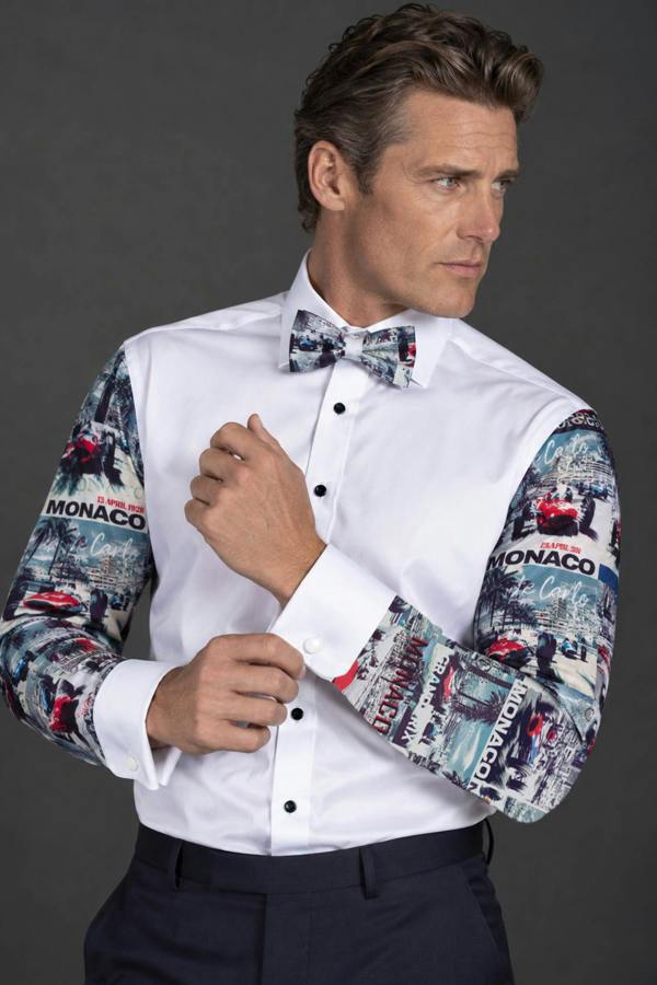 Claudio Lugli Monaco Nights Tuxedo Shirt