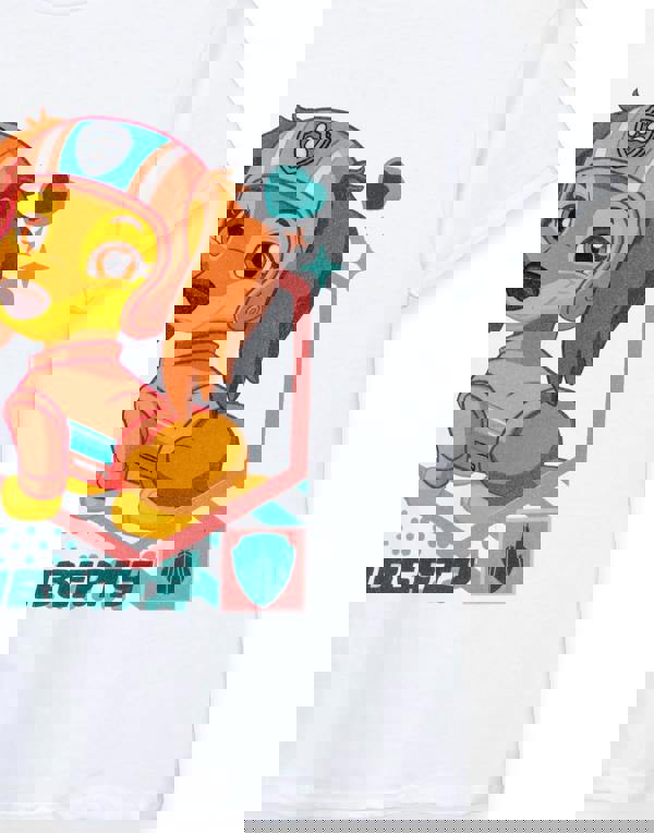 Paw Patrol Girls White Liberty Short Sleeved T-Shirt