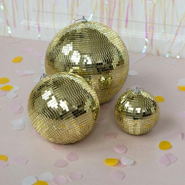 Love Frankie Gold Disco Balls - 3 sizes Available