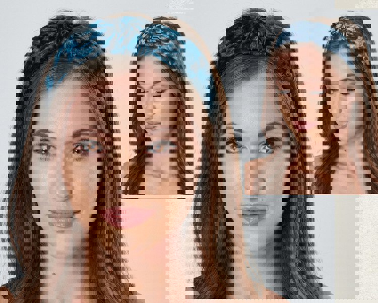 Antonia York Velvet Headband | Lucy Twisted Knot Alice Band