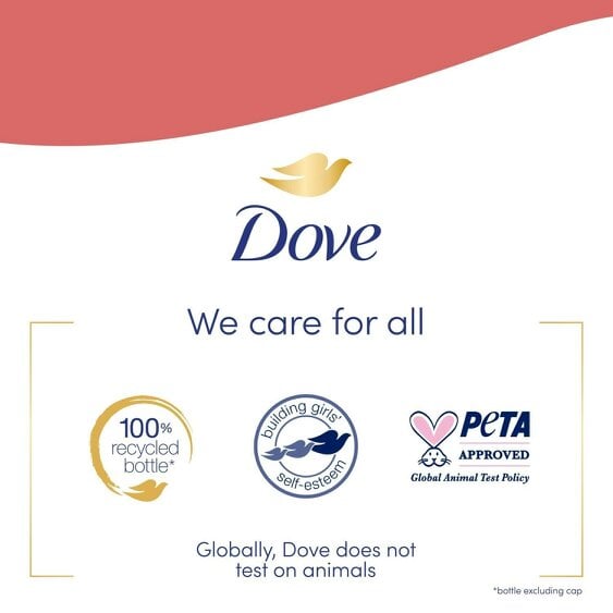 Dove Velvet Glow Body Wash 3 Pack, 0% Sulfate SLES Shower Gel, 225ml