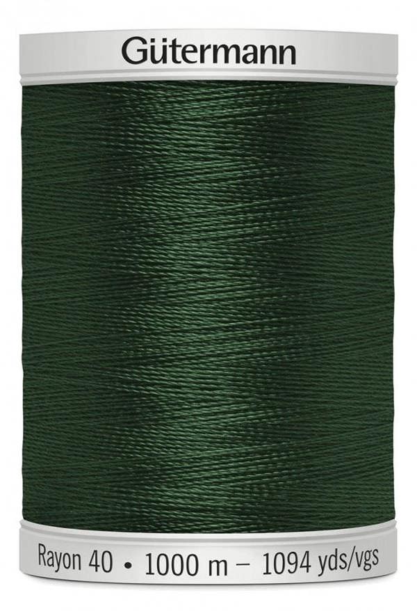 Gutermann No 40 Sulky Rayon Embroidery Thread 1000m Rayon Thread Suitable For Embroidery