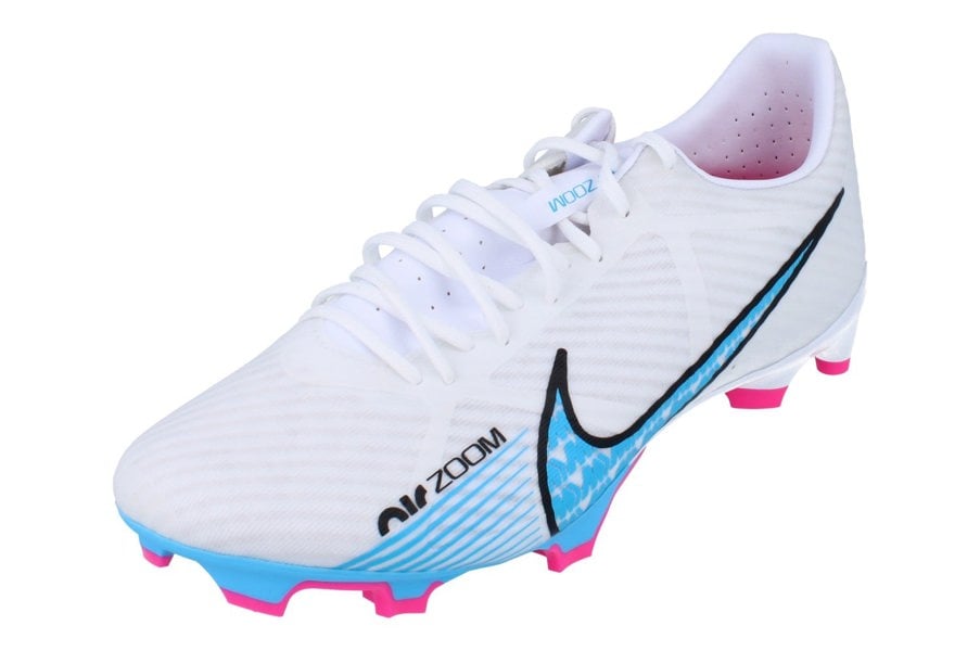 Nike Zoom Vapor 15 Academy Fg/Mg Mens Football Boots Dj5631  146 - White Blatic Blue Hot Punch 146 - Photo 0