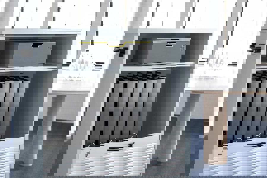 Durable VARICOLOR SAFE Lockable GDPR Desktop Storage Box Drawer | A4+