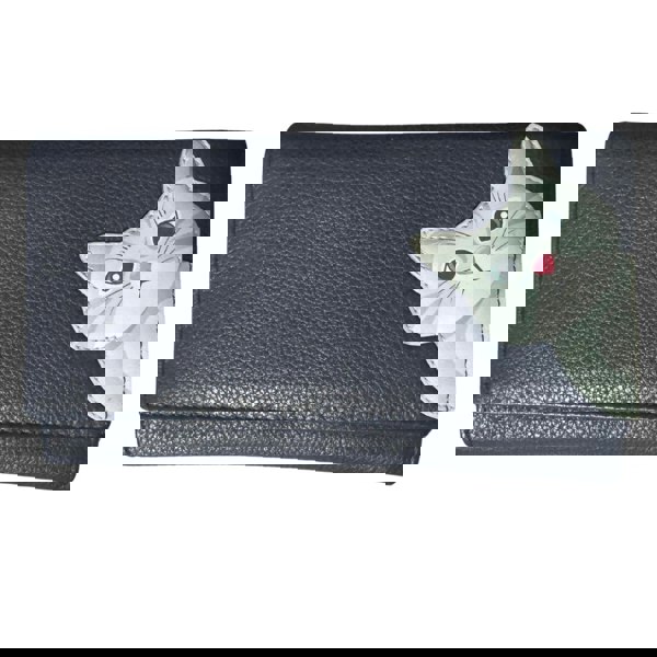 Mala Leather Cleo the Cat Matinee Purse – Soft Leather – RFID Protected
