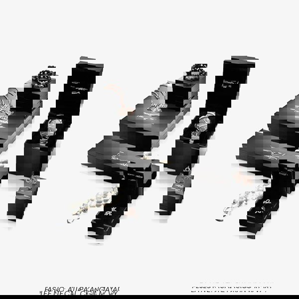 THOMAS SABO Gold Plated Diamond Leaves Ring D_TR0024-924-39