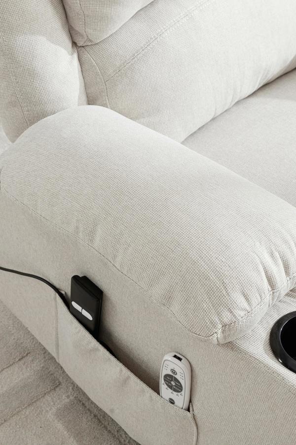 Living and Home Electric Single-Seat Recliner Chair with Heating & Massage Function