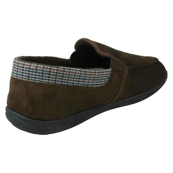 Padders Mens Padders Slip On Memory Foam Slippers Stan
