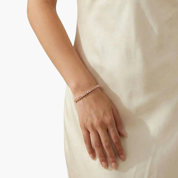 Uchi & Soto Shikaku Rose Gold Tennis Bracelet