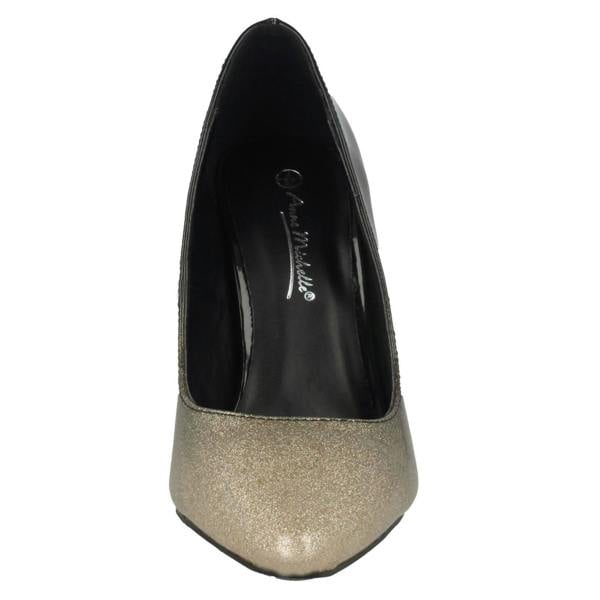 Anne Michelle Ladies Anne Michelle High Heel Pointed Toe Court Shoes