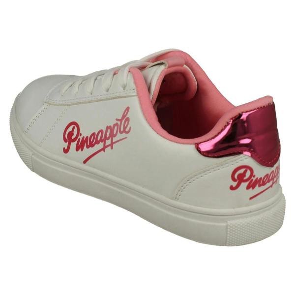 Pineapple Girls Pineapple Casual Comfy Lace Up Trainers H2653