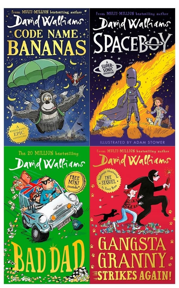 David Walliams 4 Books Collection Set