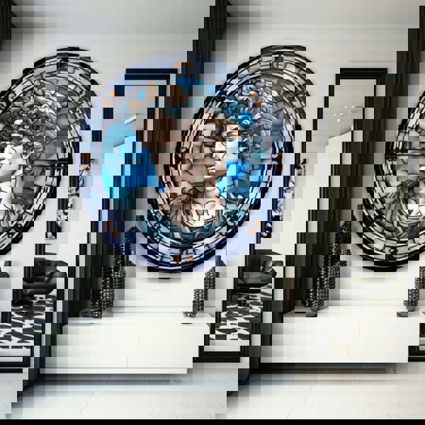 Artchi Timeless David Glass Wall Art