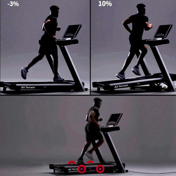 Marcy All Terrain Power Fold Treadmill