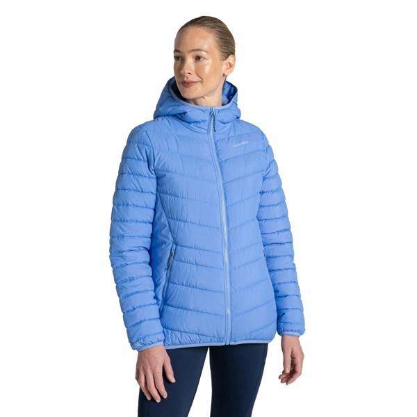 Craghoppers Womens/Ladies Compresslite IX Insulated Hooded Jacket - Vinca Blue - 