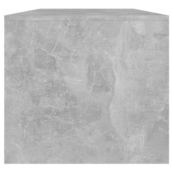 Berkfield Coffee Table Concrete Grey 102x50x45 cm Engineered Wood