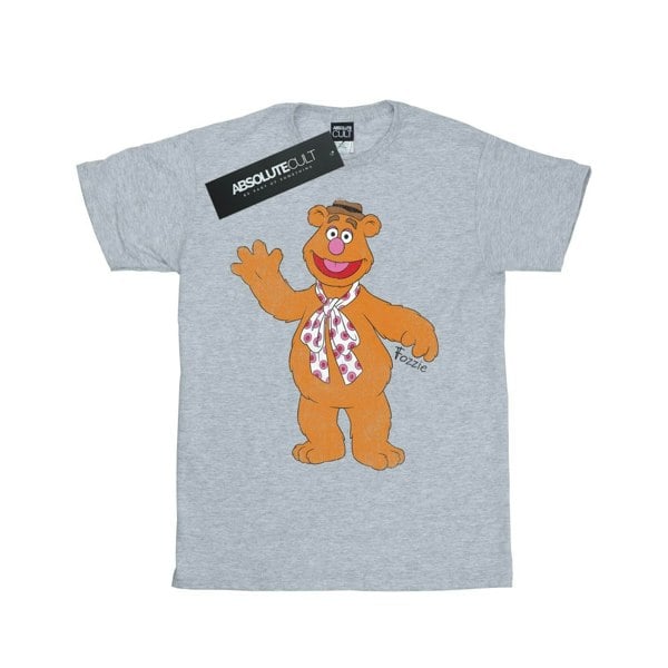 Disney Mens The Muppets Classic Fozzy T-Shirt - Heather Grey