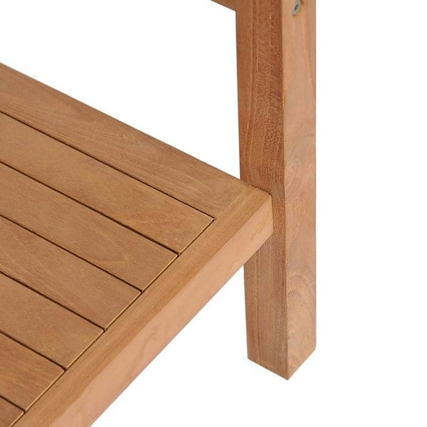 Berkfield Bathroom Vanity Cabinet Solid Teak 74x45x75 cm
