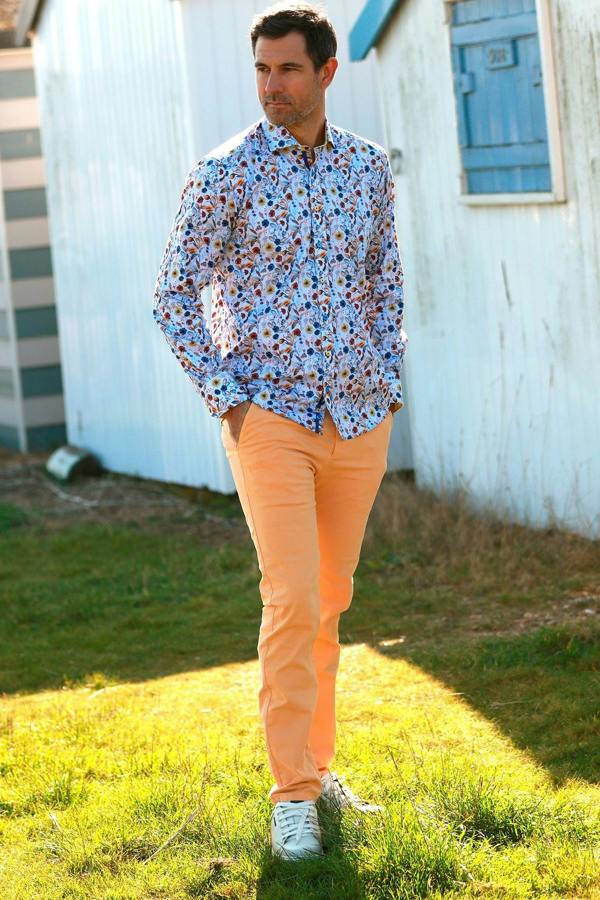 THE MIDSUMMER PRINT SHIRT - Premium Men's Patterned Shirt by Claudio Lugli | Bold Design, Tailored Fit, Best Printed Shirts
