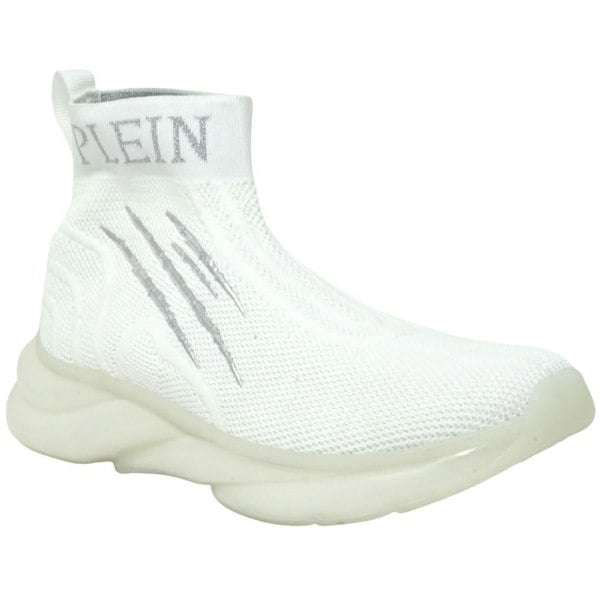 Philipp Plein Sport Plein Sport Hi-Top Sock Sneakers - White