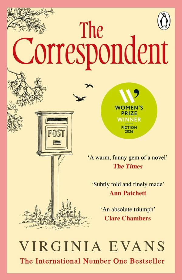 The Correspondent by Virginia Evans | Winner of the Women's Prize for Fiction 2026 | Bestselling Literary Fiction Novel
