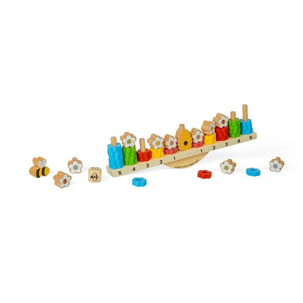 Bigjigs Toys Wooden Bee Balanced Game