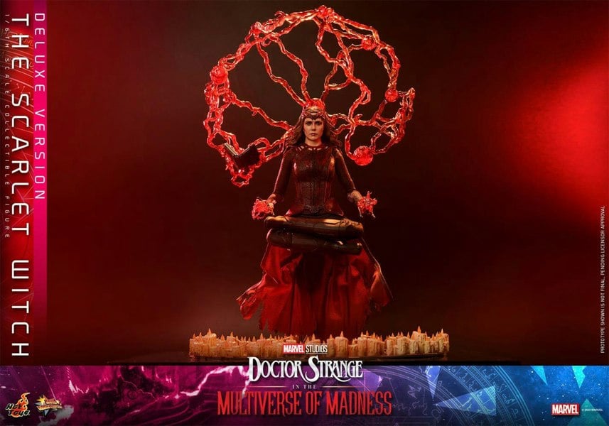 Hot Toys Scarlet Witch Deluxe Figure Dr Strange In The Multiverse of Madness 1:6 Hot Toys 9111212