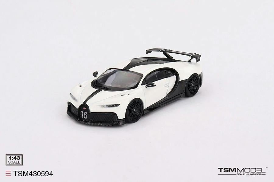 a black and white toy car