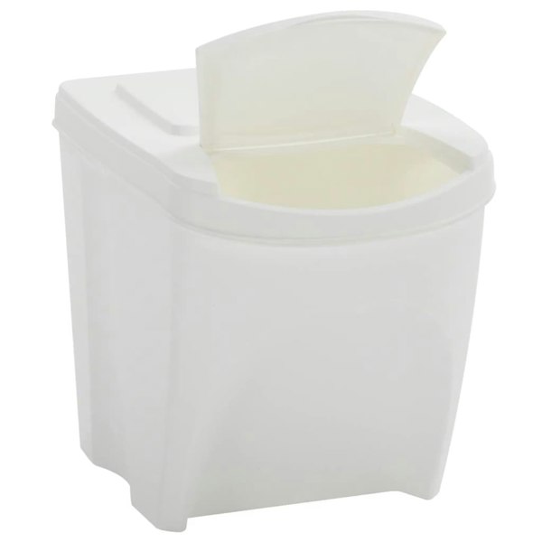 Berkfield Stackable Garbage Bin Boxes 4 pcs White 100 L Polypropylene