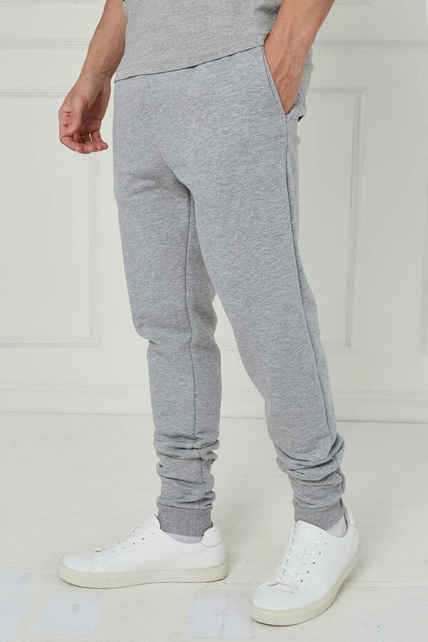 Men’s Grey Slim Fit Joggers - Tall