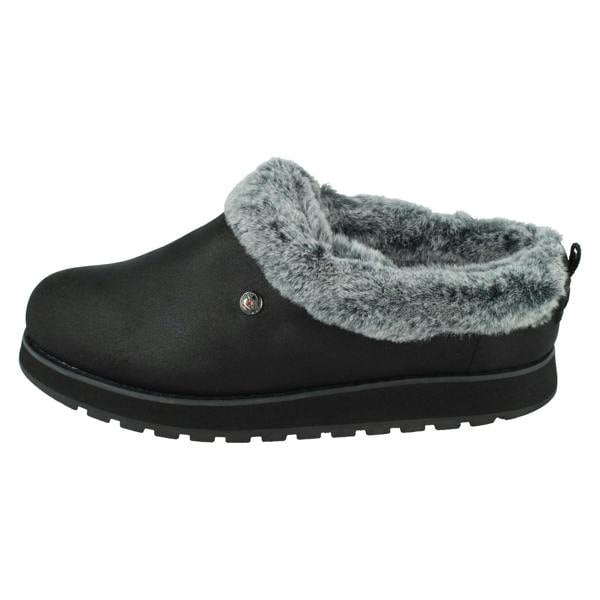 Skechers Ladies Skechers Memory Foam Mule Slippers Keepsakes Rem 31214