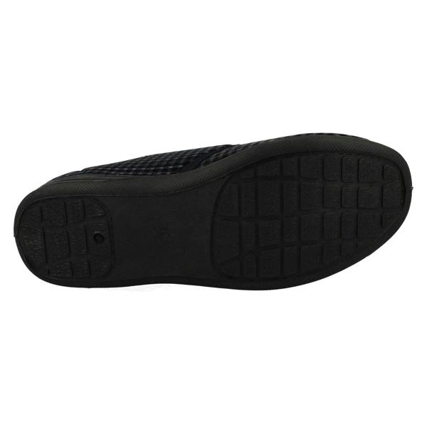 Jo & Joe Mens Jo & Joe Check Detailed Hook And Loop Slippers David
