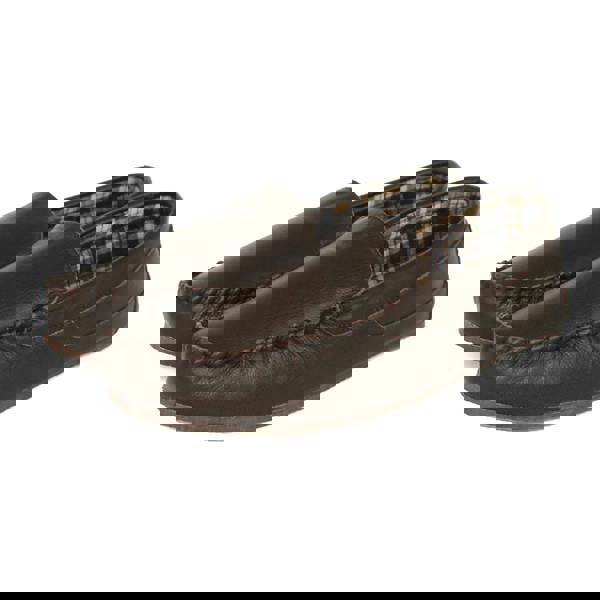 Eastern Counties Leather Unisex Adult Leather Loafers - Brown - 