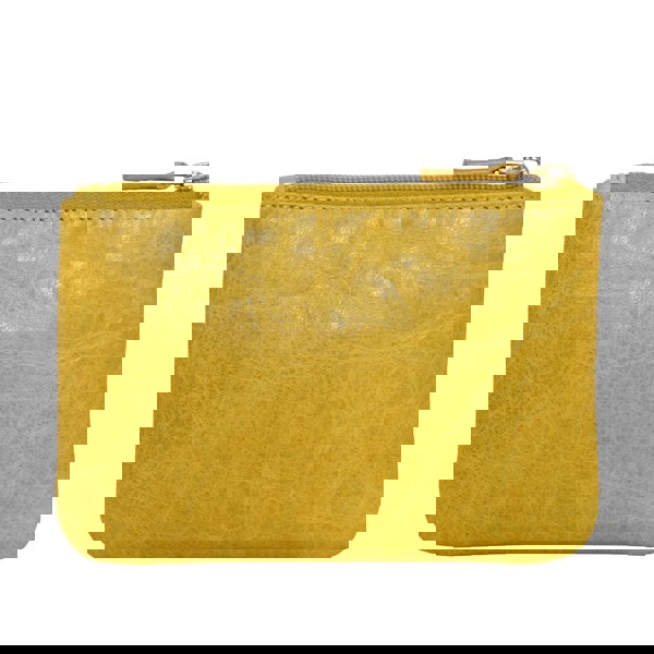 Assots London 'MARY' Yellow Soft Small Leather Coin Purse