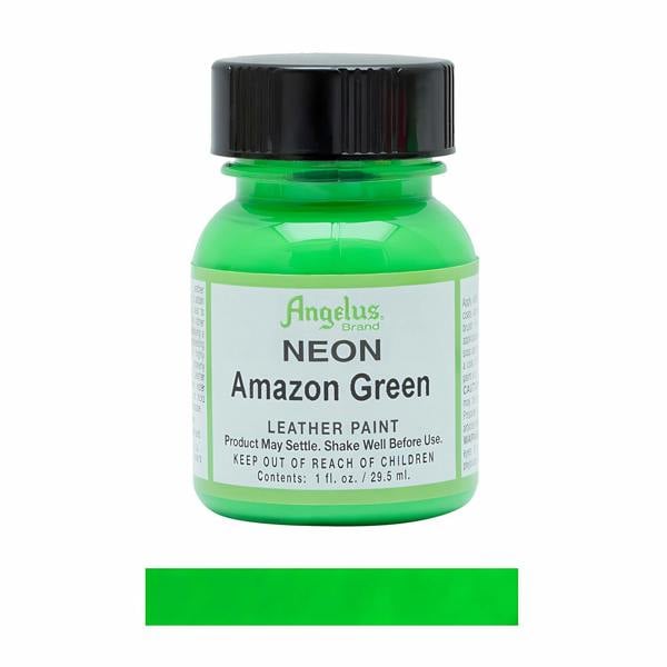 Angelus Neon Leather Paint for Sneaker Customs and Shoes 1oz