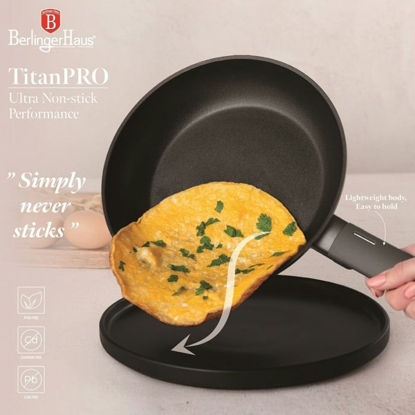 Berlinger Haus Frypan, 24 cm Berlinger Haus BH8113 Anthracite