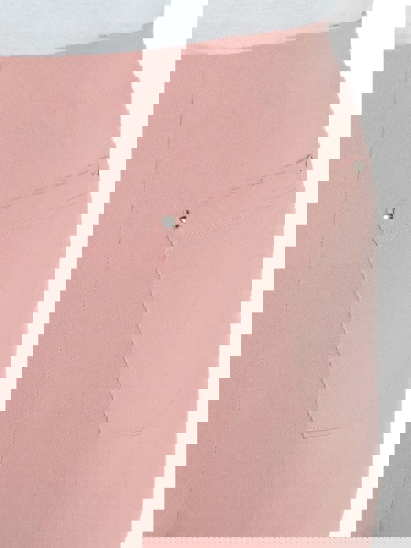 PennyPlain Cropped Bengaline Trousers - Dusk