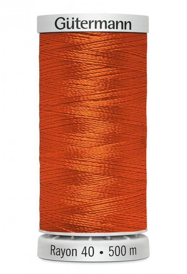 Gutermann No 40 Sulky Rayon Embroidery Thread 500m Rayon Thread Suitable For Embroidery