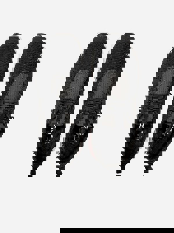 On Running Kids Cloud Sky Trainers in Black