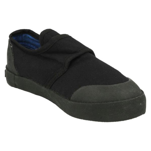 Sure Step Unisex Childrens Black Plimsolls 322-7303