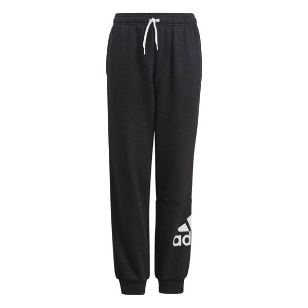 Adidas Boys Essentials French Terry Jogging Bottoms - Black/White