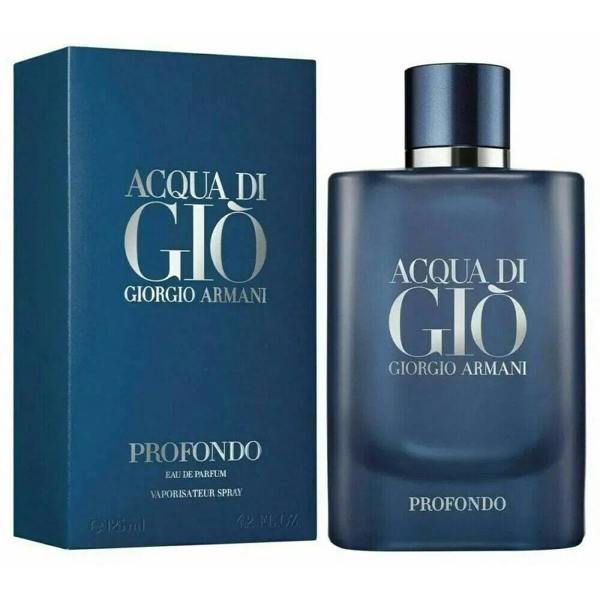 Giorgio Armani Acqua Di Gio Profondo 125ml Eau De Parfum EDP Spray For Him
