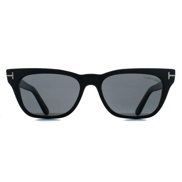 Tom Ford Sunglasses Penn-02 FT1362 01A Shiny Black Smoke Grey