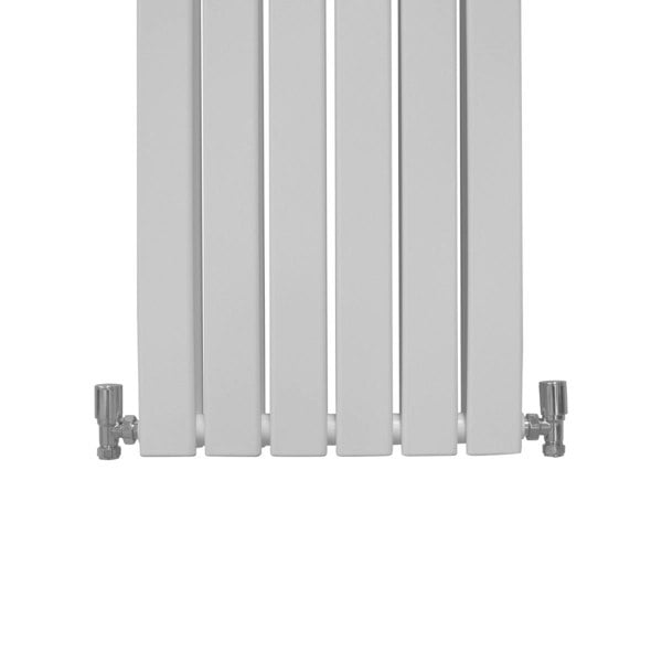 Designer Flat Panel Radiator - Gloss White (1800mm x 420mm)