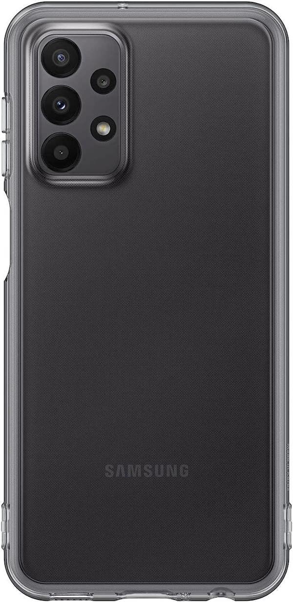 Samsung Galaxy A23 5G Soft Clear Cover Black - EF-QA235TBEGWW