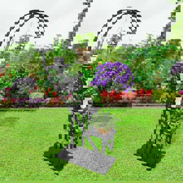 Creative Curved 4 Tier Plant Stand Bonsai Display Shelf Shelves & Racks Living and Home